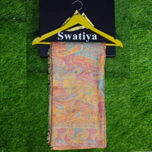 Gulrang-e-Riwayat Kani Pashmina shawl