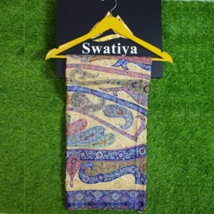 Lams-e-Rang Qalam kaar Pashmina shawl