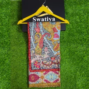 Safar-e-Rang Qalam kaar Pashmina shawl